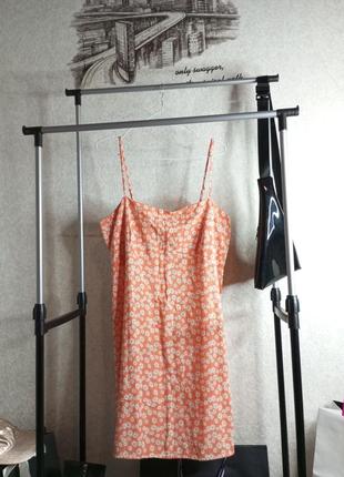 Шикарный стильный льняной сарафан