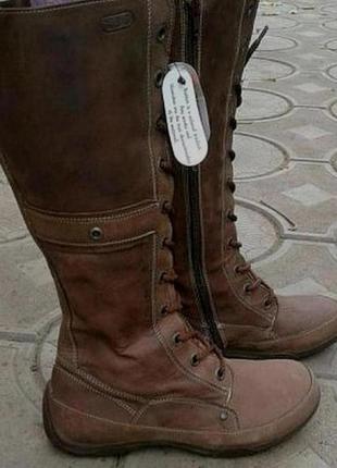 Кожані чоботи zoo