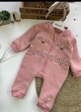 Ромпер тринитка з вишивкою