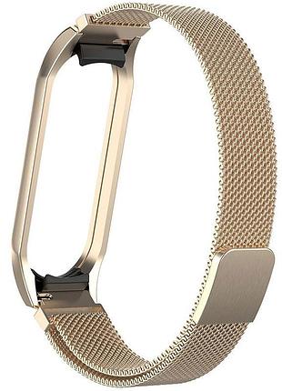 Ремешок milanese loop design для xiaomi mi band 5 / 6