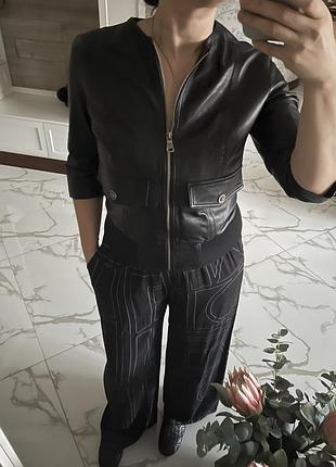 Куртка d&amp;g натуральная кожа