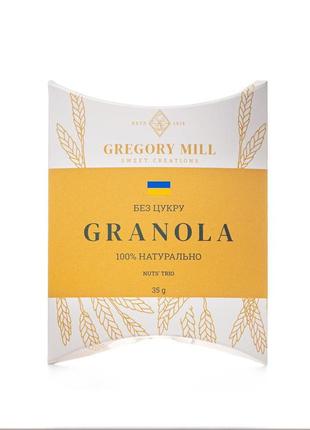 Гранола gregory mill nuts’ trio, 35 г7 фото