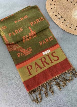 Женский теплый шарф