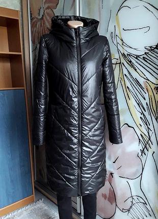 Теплый пуховик, 44?-46-48?, полиэстер