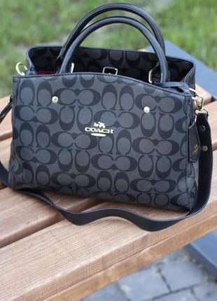 Сумка женская coach margot grey