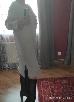 Платье теплое вязаное only, m-xl на 165-170 см рост