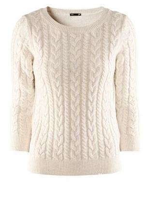 Нежно-розовый свитер h&amp;m, s 3