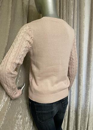 Нежно-розовый свитер h&amp;m, s 9