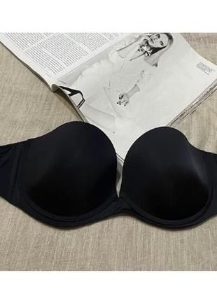 Intimissimi базовый черный бюст (без шлеек)