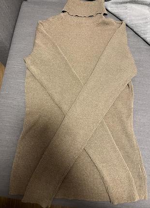 Гольф светр gap розмір м бежевий коричневий