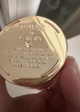 Парфумована вода lattafa teriaq