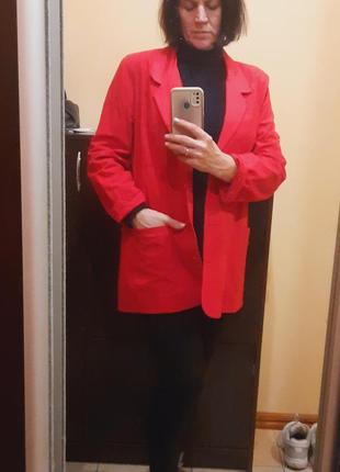 Пиджак из льна