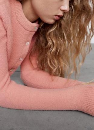 Укорочена кофта топ zara5 фото