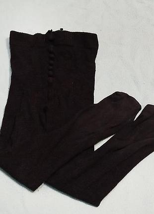 Чёрные тм h&m колготки 5176