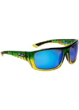 Очки pelagic pursuit - polarized mineral glass ц:green dorado / blue