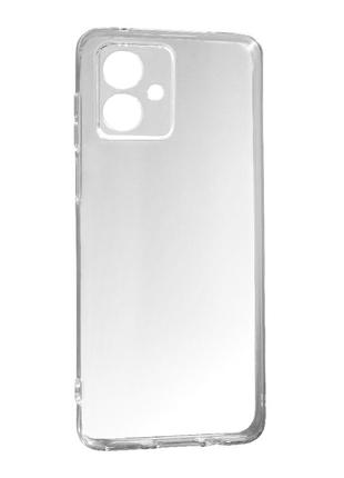 Силікон tpu smtt motorola g14,  transparent