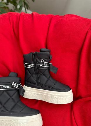 Зимові чобітки для дівчат  30-37 3