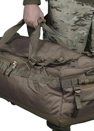 Сумка дорожная тактическая баул 80л военная франция бельгия