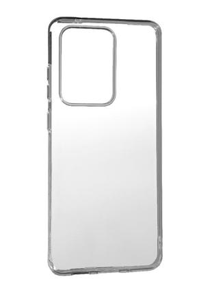 Силікон tpu smtt samsung s20 ultra,  transparent