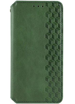 Чохол-книжка для смартфона rubic leather for samsung galaxy a15 green
