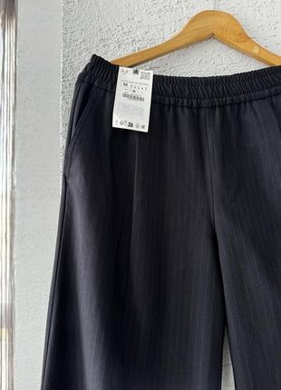 Крутые, плотные брюки палаццо от zara