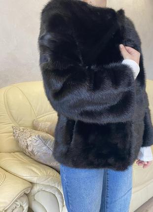 Натуральна норкова шуба