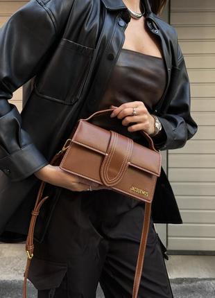 Premium jacquemus bag brown 🤎