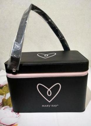 Черный кейс косметичка mary kay