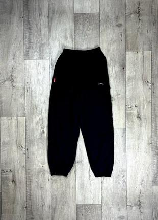 Slazenger штаны s размер спортивные на манжете черные оригинал
