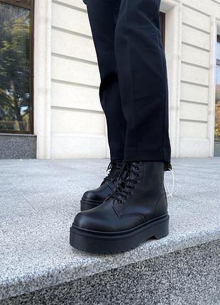 Черевики dr. martens jadon mono black2 фото