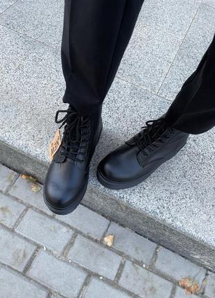 Черевики dr. martens jadon mono black3 фото