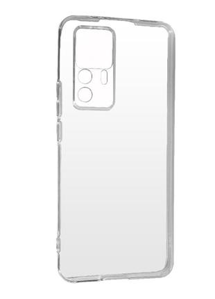 Силікон tpu smtt xiaomi 12t/12t pro,  transparent