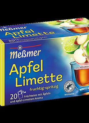 Чай messmer apfel limette 25s 62g