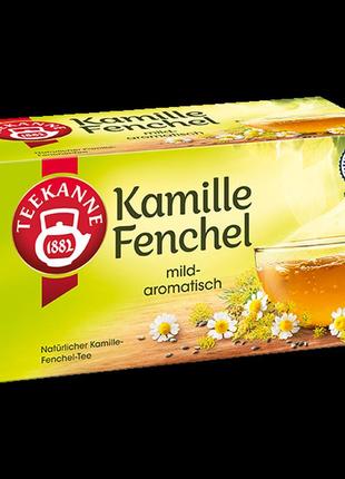 Чай teekanne kamille fenchel 20s 40g