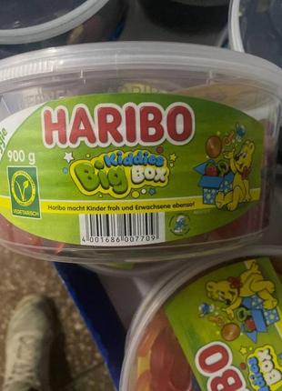 Мармеладные конфеты haribo kiddies big box 900g