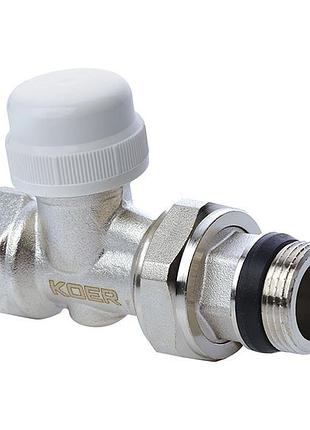 Кран термостатический прямой 3/4“ koer kr.923-gi (kr2685)