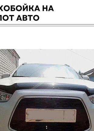 Дефлектор капота great wall hover m4 грейт вол ховер m4 з 2013 р. в мухобойка