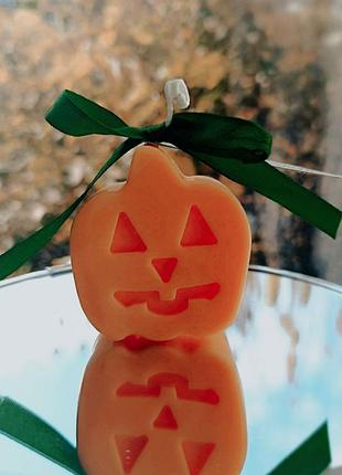 Ароматическая свеча/свеча тыква/бабузик/ветовый хеловин, хелловин, хелоуин, геловин