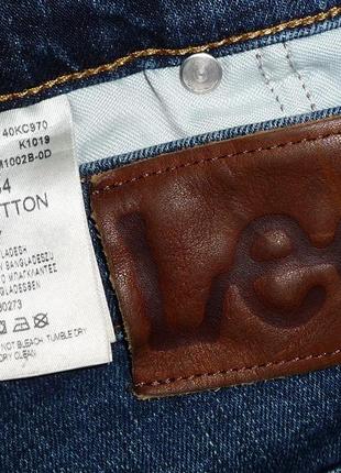 "lee" daren button fly. качеств.бренд. джинсы. w34-36 l34 пояс-88см. оригинал! состояние-отличное!3 фото
