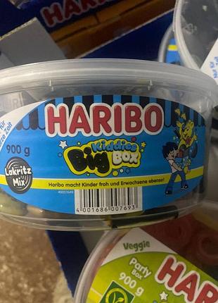 Лакрица haribo kiddies big box 900g