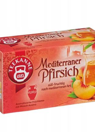 Чай teekanne mediterranean peach 20s 50g