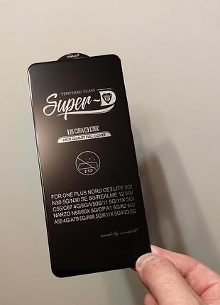 Захисне скло 5д one plus nord ce3 lite 5g