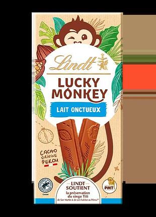 Шоколад lindt lucky monkey lait onctueux 100g