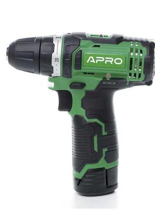 Шуруповерт аккумуляторный apro - 12d