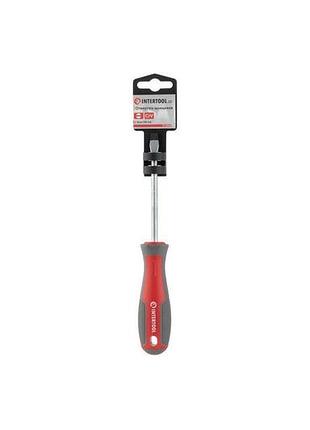 Отвертка intertool - sl6 x 100 мм pro 5
