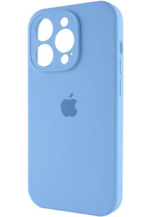 Чохол для смартфона silicone full case aa camera protect for apple iphone 15 pro 49,cornflower 3