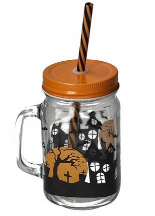 Кружка creepy town jar mug 450ml