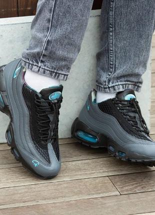 Кросівки в стилі nike air max 95 sp cortiez gutta  «aegean storm”