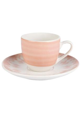 Набор чашек эспрессо из фарфора 6 шт разноцветный tognana