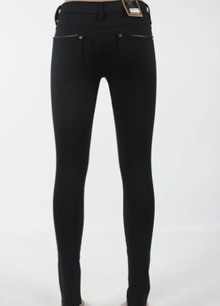 Классические брюки, лосины с карманами турецкий трикотаж 1163во